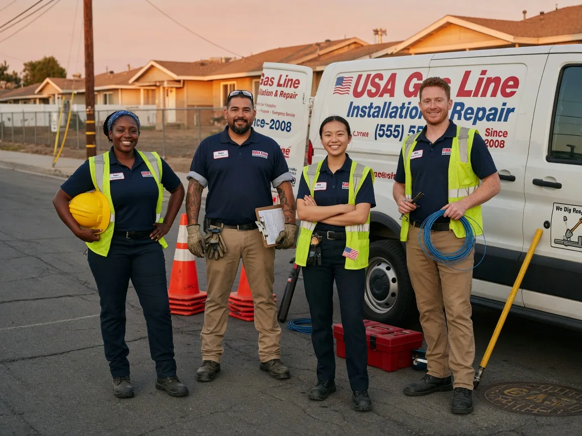 Gas Line Installation company in Blue Jay, CA